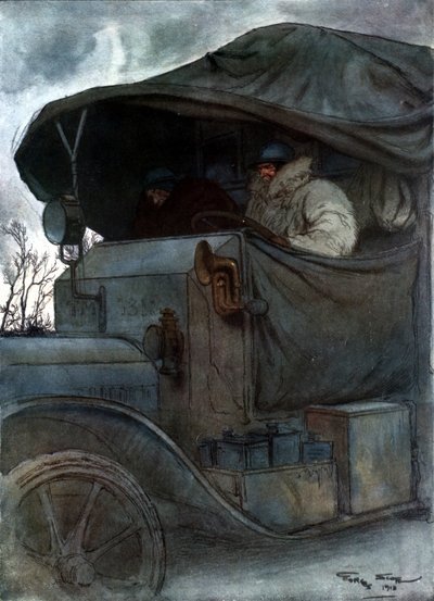 At the Wheel by Georges Bertin Scott
